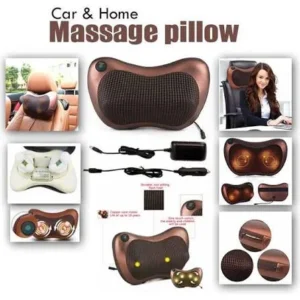 Electric Infrared Heating Massage Pillow for Neck & Back Relief