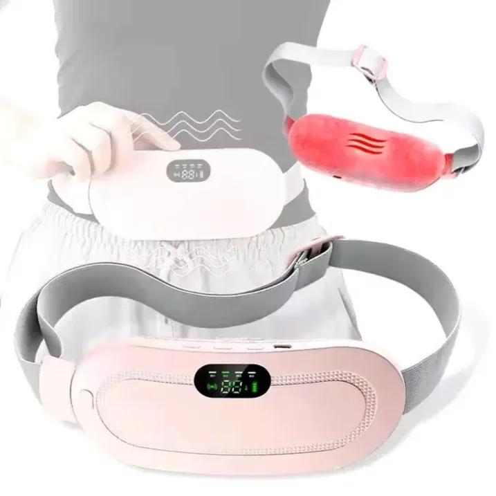 Period Cramp Relief Belt – Portable Electric Menstrual Heating Pad with Massager - Image 2