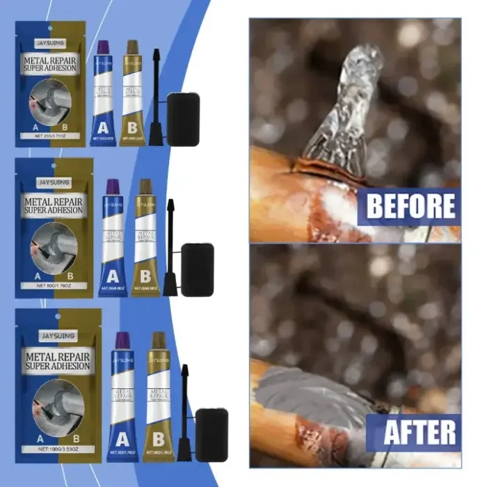 Heat Resistant 2-Component Waterproof Metal Glue - Image 5