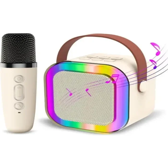 K12 Portable Bluetooth Karaoke Speaker with Mic - Image 2