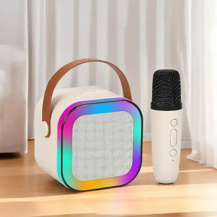 K12 Portable Bluetooth Karaoke Speaker with Mic - Image 4