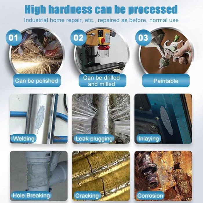Heat Resistant 2-Component Waterproof Metal Glue - Image 4