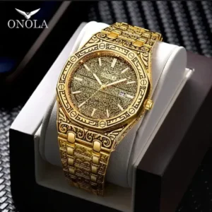 Premium Stainless Steel Quartz Watch for Men