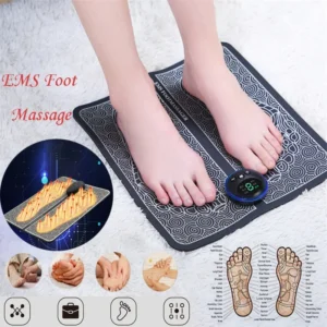 EMS Electric Foot Massager Mat & Muscle Stimulator