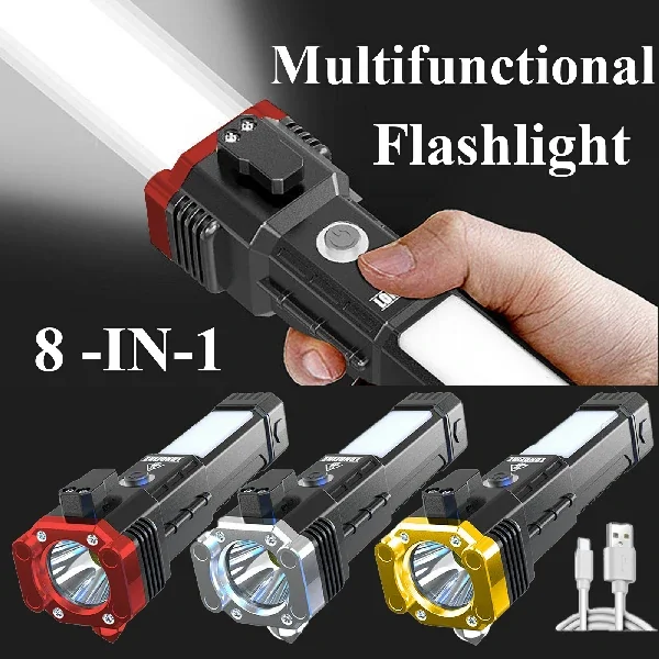3W Rechargeable LED Torch - Image 4