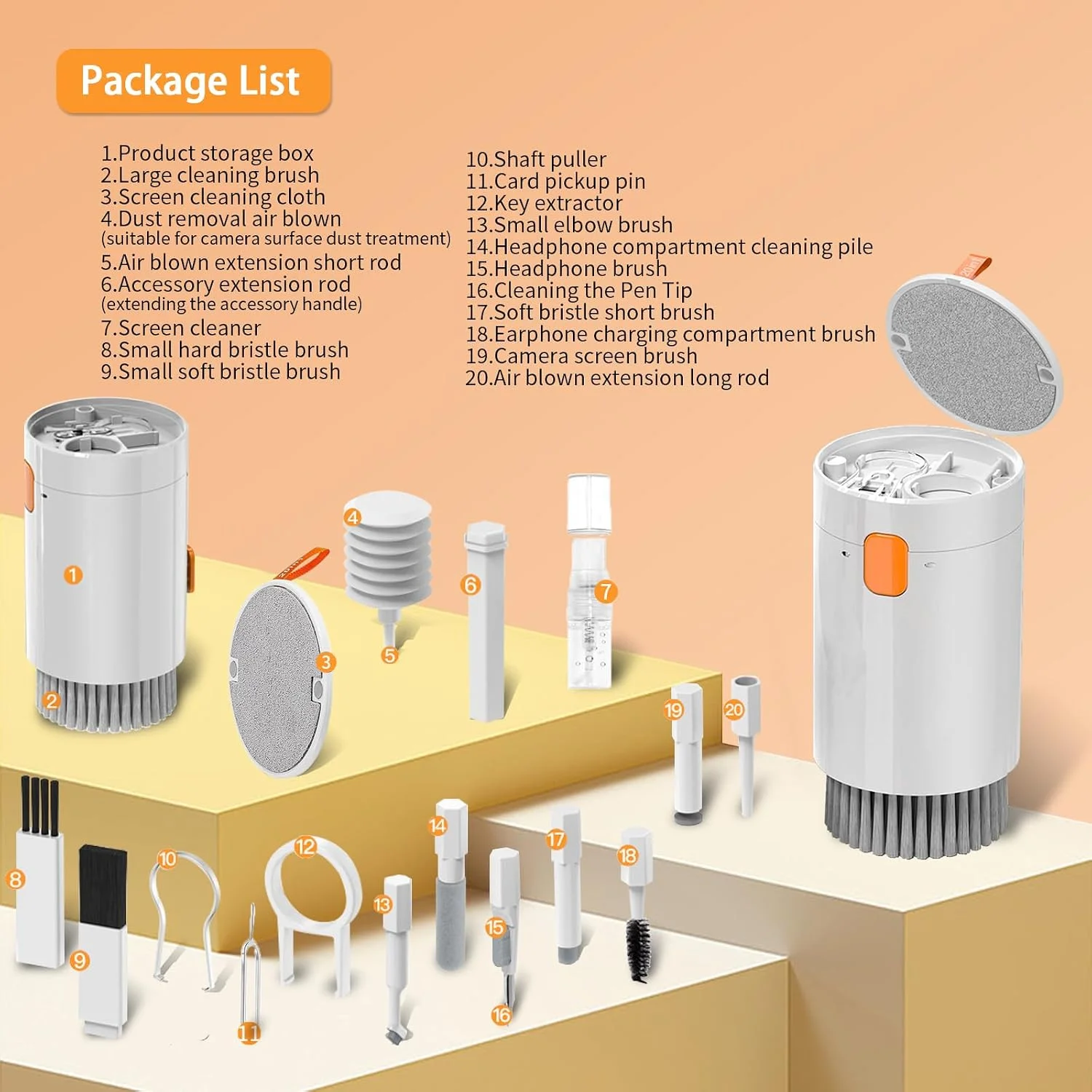 Ultimate 20-in-1 Tech Cleaning Master Kit - Image 3