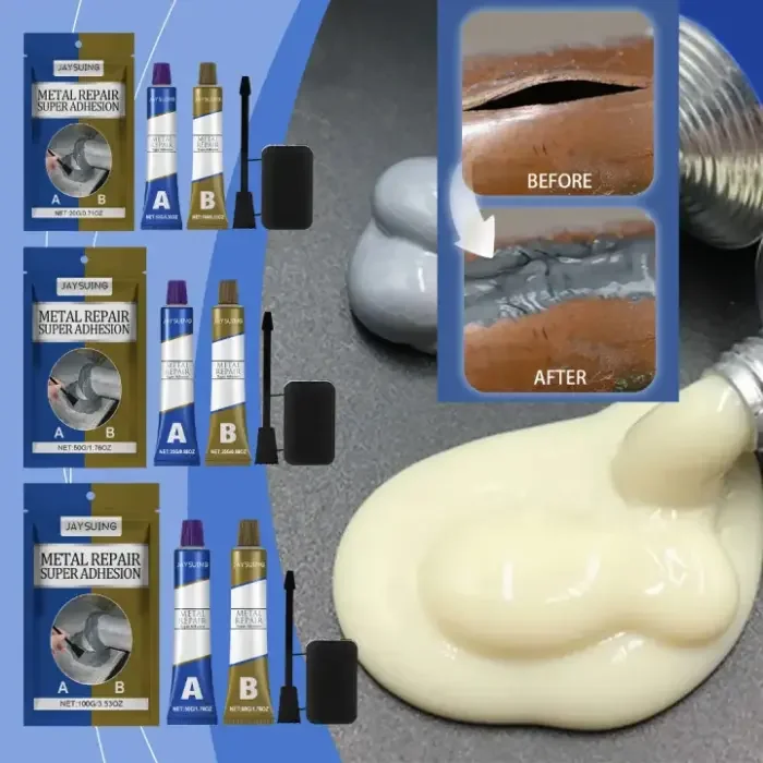 Heat Resistant 2-Component Waterproof Metal Glue - Image 7