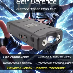 Premium Stun Gun with LED Flashlight